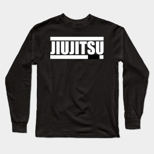 Brazilian Jiujitsu White Belt Ranked Long Sleeve T-Shirt